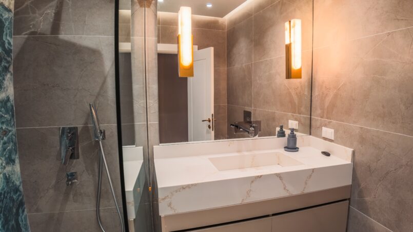 Gaziosmanpaşa dairesi banyo detay